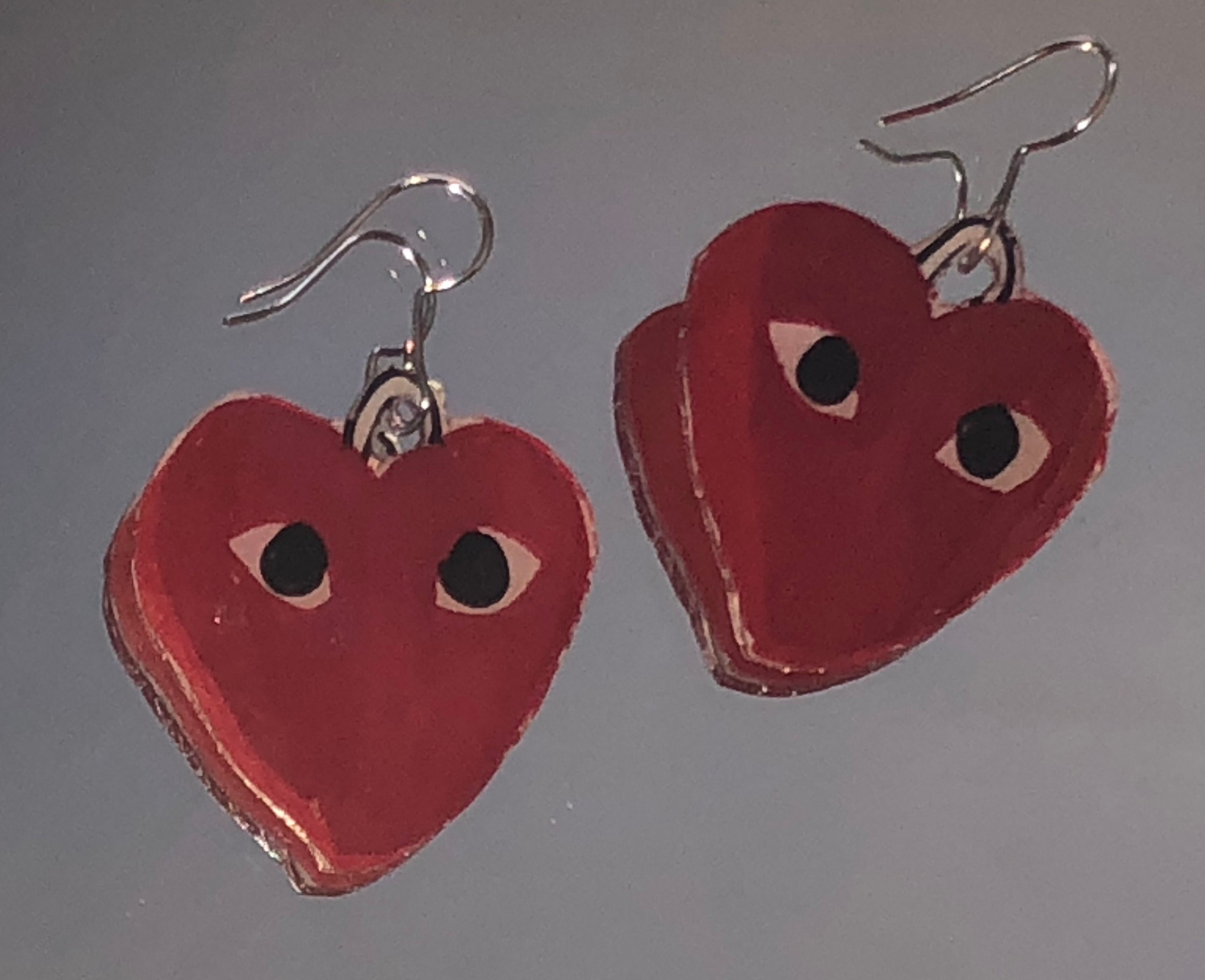cdg red heart