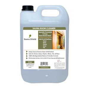 Sauna Shield Sauna Cleaner – Biodegradable, Wood, Glass, Metal Safe, Citrus Scent
