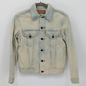 LEVIS｜70505 サイズ36 made in usa Vintage Levis 70505-02 Light Wash Denim Trucker Jacket Mens 36