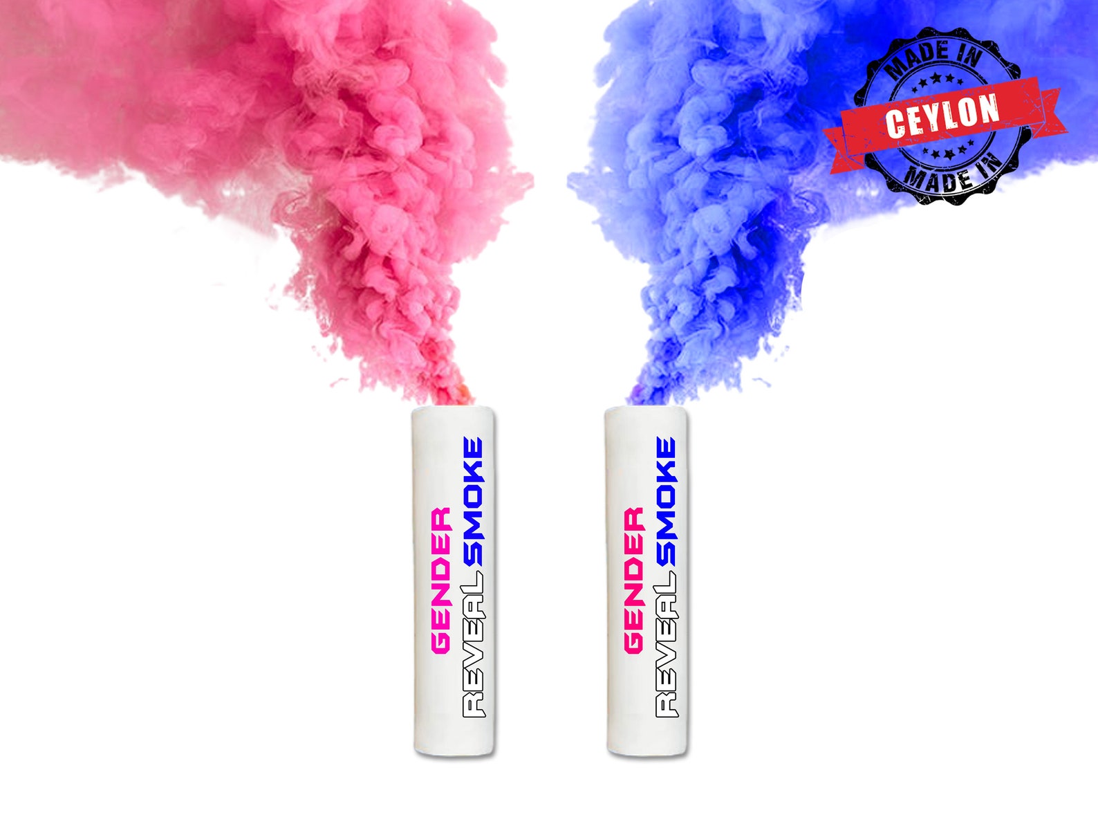 Gender Reveal Smoke Gender Reveal Smoke Bomb Gender Reveal Etsy