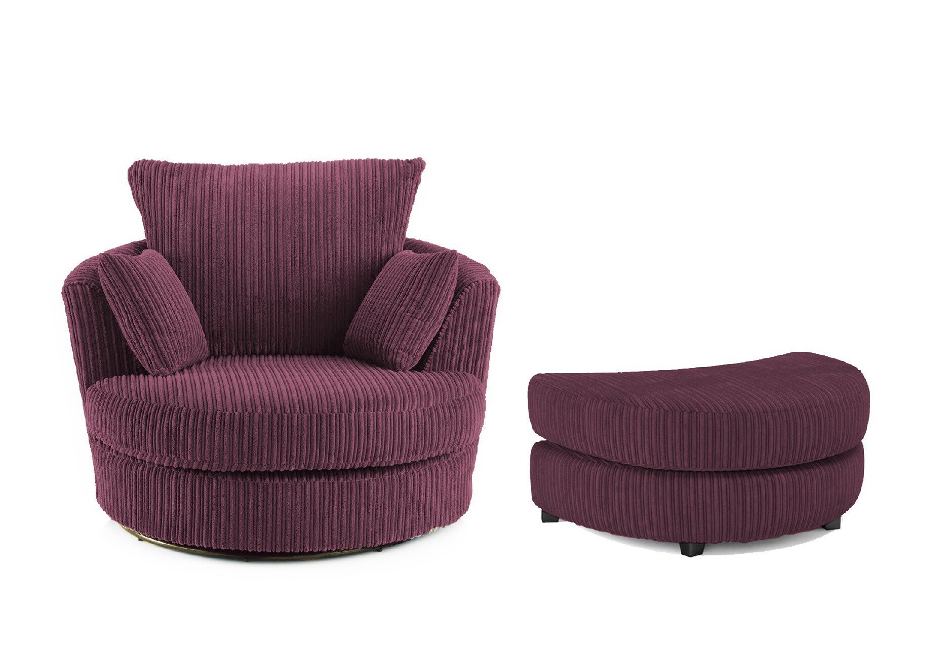 Cuddle Chair and Footstool Set Etsy UK