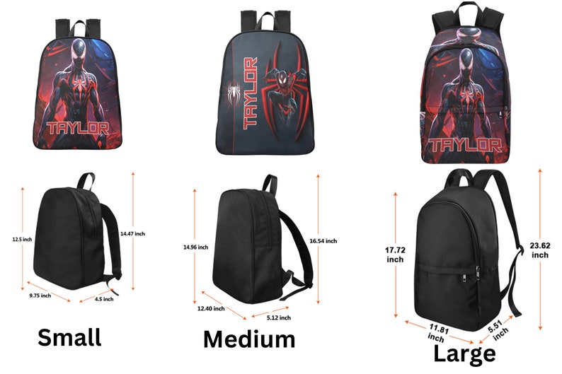 Personalized Spider Man Backpack/miles Morales Backpack/spider Man