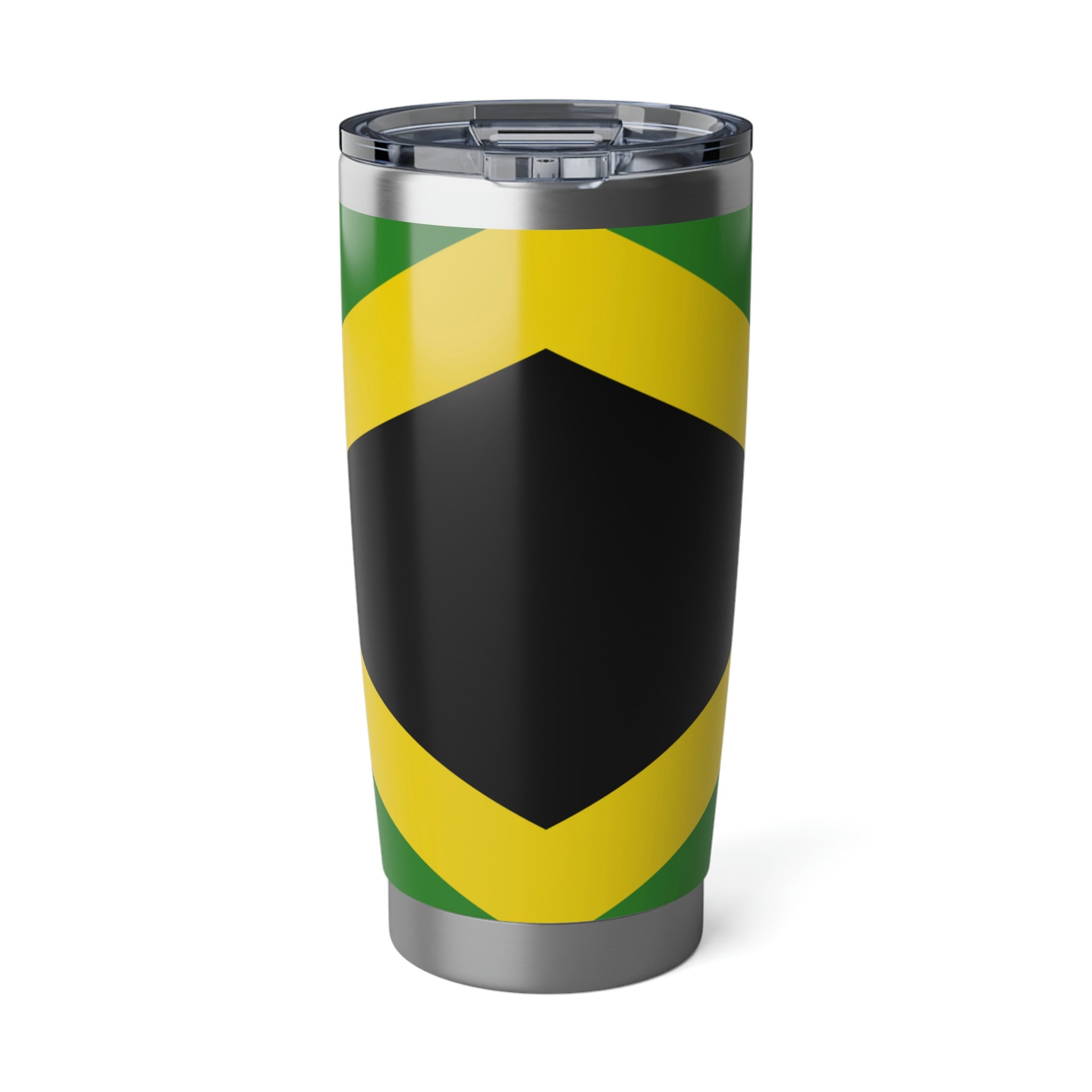 Customized Jamaica Flag Tumbler, Personalized Jamaican 20oz Tumbler