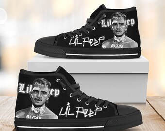 lil peep custom converse
