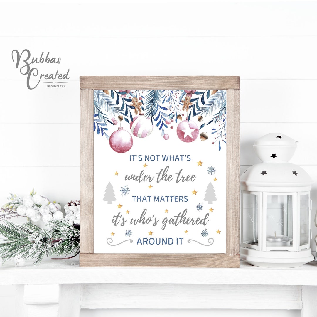Christmas Wall Décor Printable INSTANT DOWNLOAD - Etsy