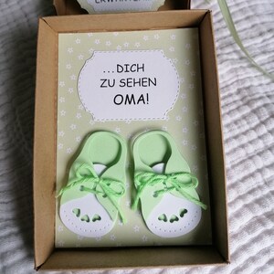 Aankondiging doop geboorte Godmother Godmother 3D geld geschenkdoos geld cadeau voor doopsel aankondiging kaart uitnodiging