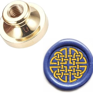 6 soorten waszegel stempel, keltische knoop klaver hart, dara knoop, keltische knoop vlinder, keltische knoop cirkel, keltische knoop kruis, keltische knoop hart