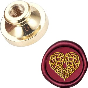 6 soorten Keltische knoop wax seal stempel