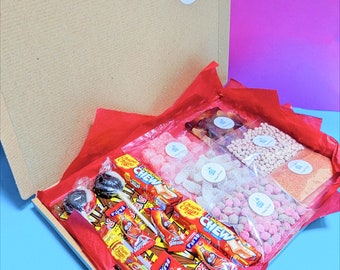 COCA COLA LETTERBOXES Sweet Shop Candy Pick & Mix Gift Bundle