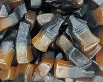LIQUORICE COLA BOTTLES Pick & Mix Candy Sweet Vegan Vegetarian Gift Bottle