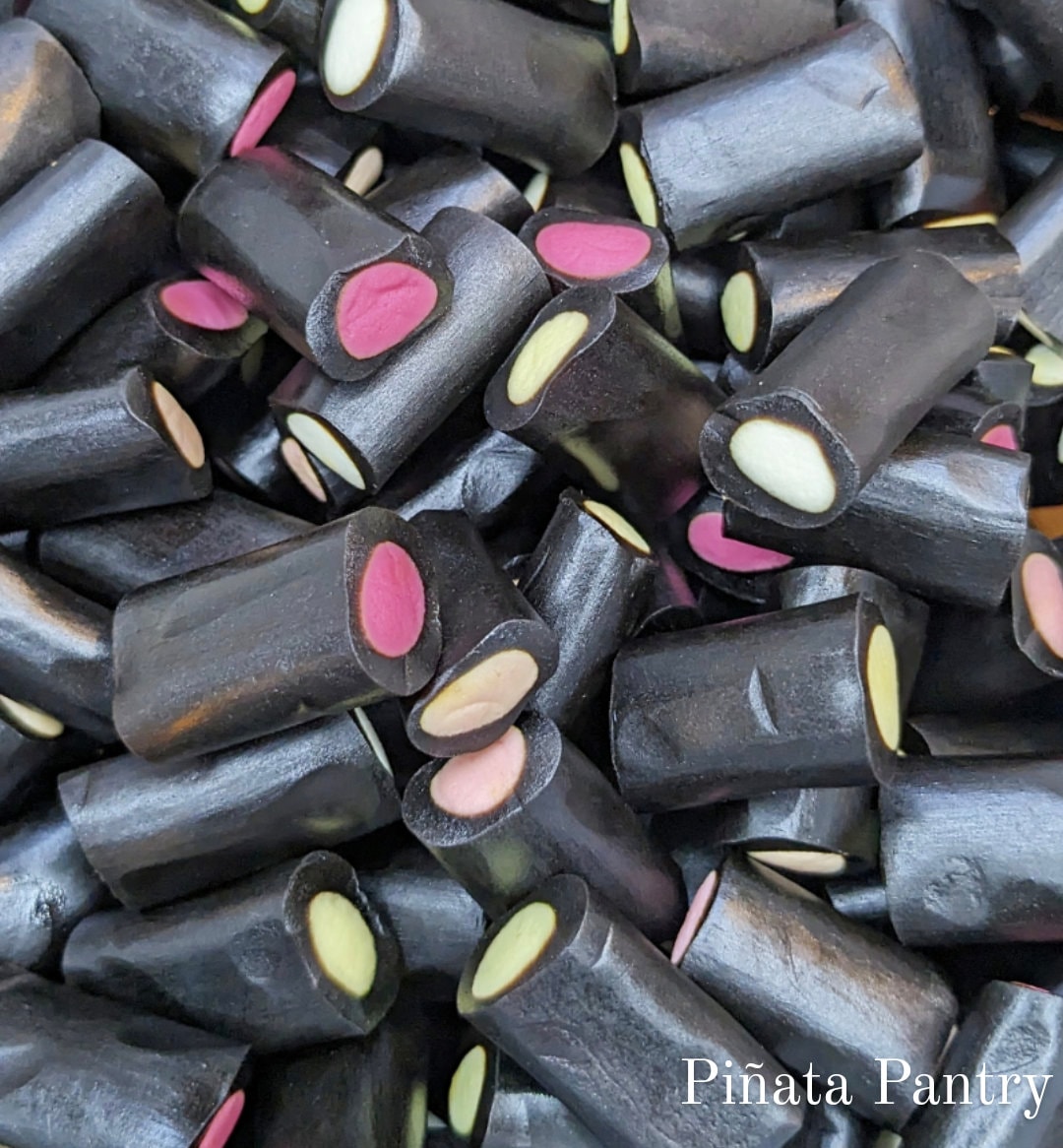 LIQUORICE CREAM ROCK Pick & Mix Candy Sweets Confectionery Wedding ...