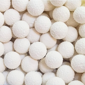 BUBBLEGUM Mint Flavour GOLF BALLS Vegetarian Pick & Mix Candy Sweets Sports Party