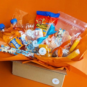 IRON BREW Mega Sweet BOX Sweet Shop Scottish Irn Bru Candy Pick & Mix Wedding Anniversary Gift Bundle