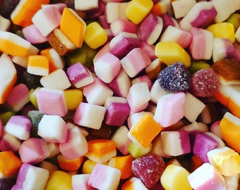BARRATT DOLLY MIXTURE Pick & Mix Classic Retro Candy Sweets Confectionary Weddings Party