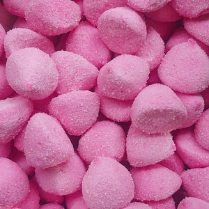 Pink Paint Balls, Pick N Mix Sweets, Sugar Coated Marshmallows
