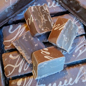 Chocolate Coated WHISKEY Jack Daniels Flavour FUDGE by Fudge Factory Pick & Mix
