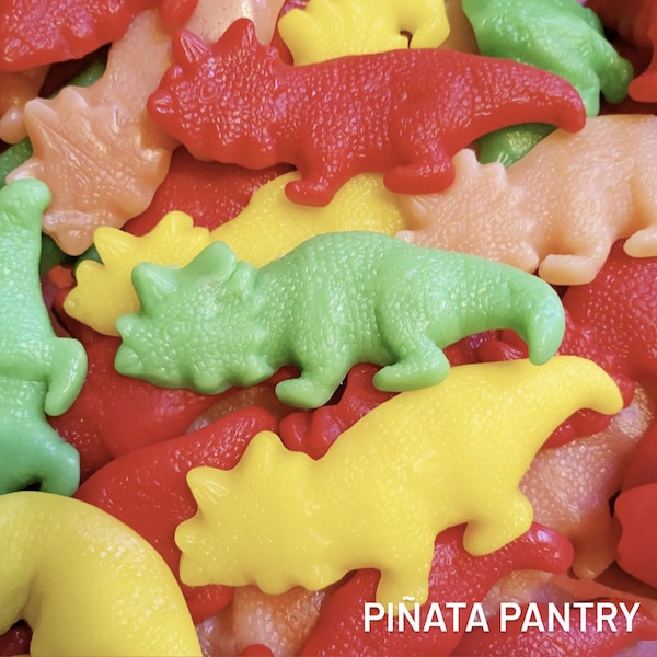 GIANT GUMMY DINOSAURS Sweet Shop Candy Confectionery Kids Party
