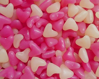 Barratt JELLY LOVE HEARTS Pick & Mix Vegan Sweets Pink Wedding Valentines