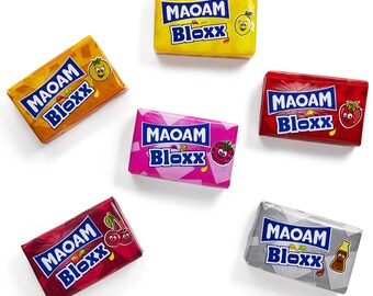 MAOAM BLOXX Pick & Mix Fruit Cola Candy Sweets Confectionery Kids Party