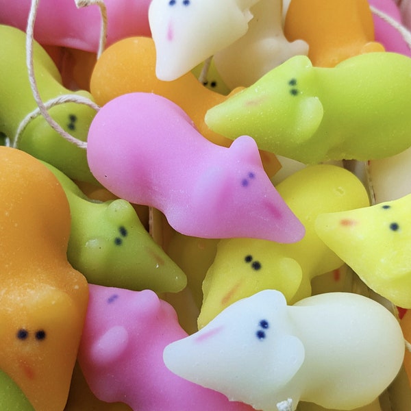 BOYNES SUGAR MICE with Cotton Tails Sweet Shop Original Retro Assorted Candy