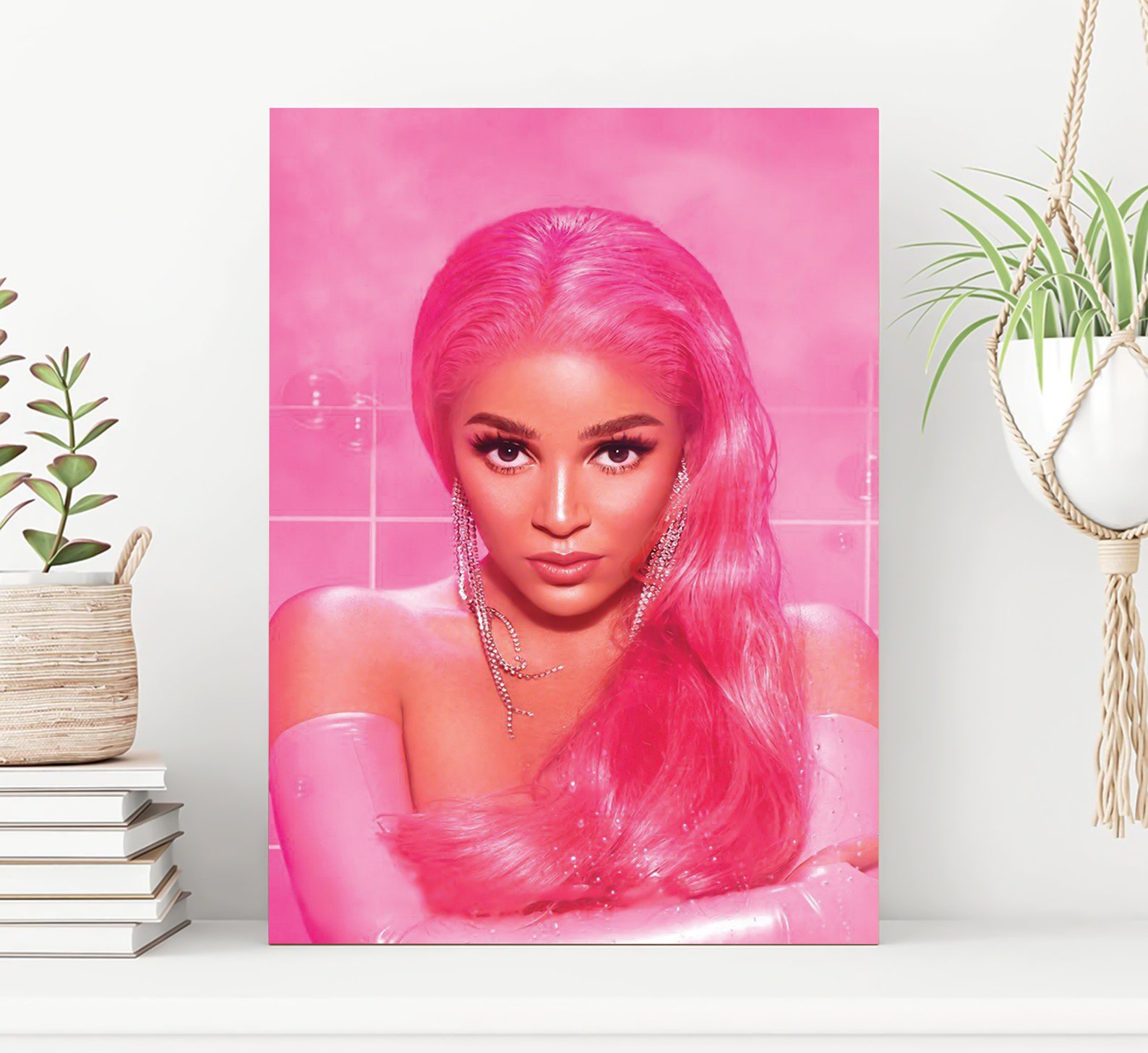 Doja Cat Custom Canvas Doja Unframed Canvas Amala Custom Etsy