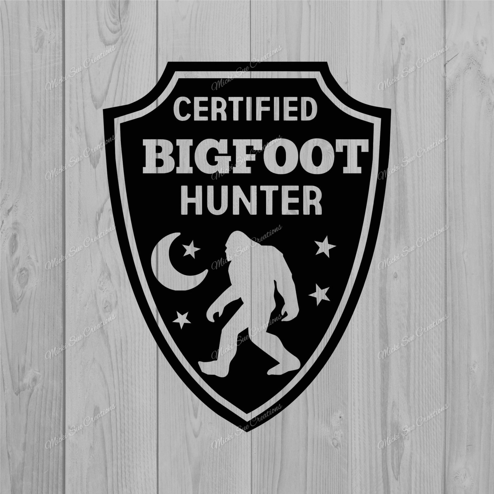Sasquatch Decal Bigfoot Decal Yeti Multiple Colors and Etsy