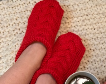 Hand Made- Knitted Socks - Wool Socks - Woolen Socks - Warm Socks - Winter Socks - Gift for Her - Gift For Him