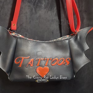 Tatouages | sac à bandoulière || sac à main | fait main