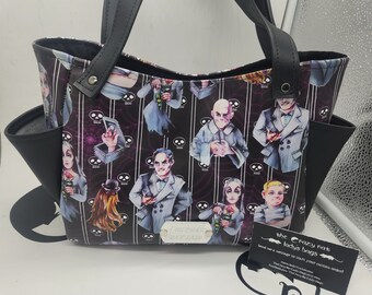 Addams | shoulder  bag || purse | hand made