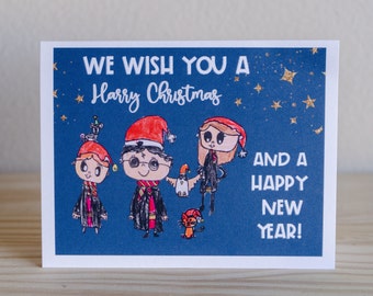 Harry Potter Christmas Card