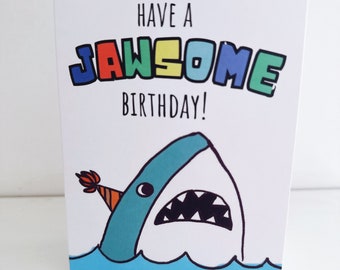 Jawsome Birthday Shark