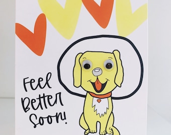 Feel Better Soon Puppy Card