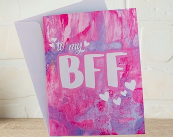 BFF: The Best Friends Card!