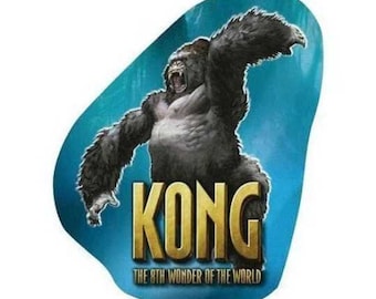 KING KONG BALLOON - Large Shape Foil Mylar Balloon - Party Supplies Decorations Foil Mylar Balloon