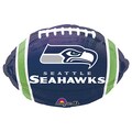 17 inch NFL Seattle Seahawks Football Team Colors Anagram Foil Mylar Balloon - Party Supplies Decorations