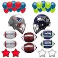 Ultimate SUPER BOWL 60 Head To Head - Patriots Vs Seahawks - Football Party Balloon Kit - Party Supplies Decorations - 32PC