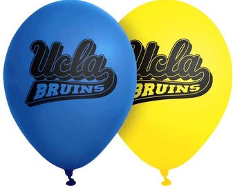 Globos de látex de 11" de los UCLA BRUINS - Paquete de 6 - Artículos para fiestas y decoración