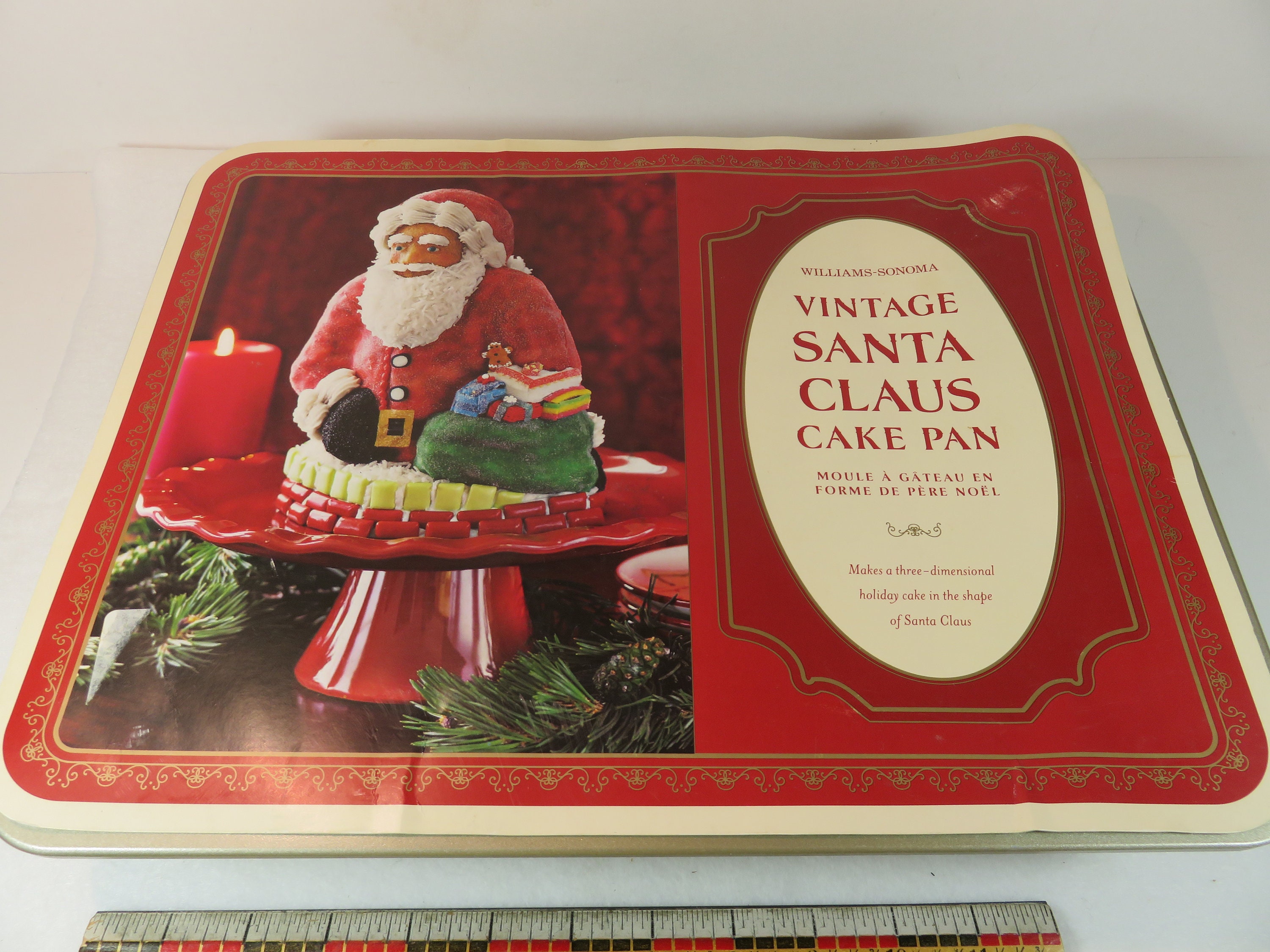 Nordic Ware Vintage Santa Claus Cake Pan 10x6 1 2x 4 Inch 10 Etsy