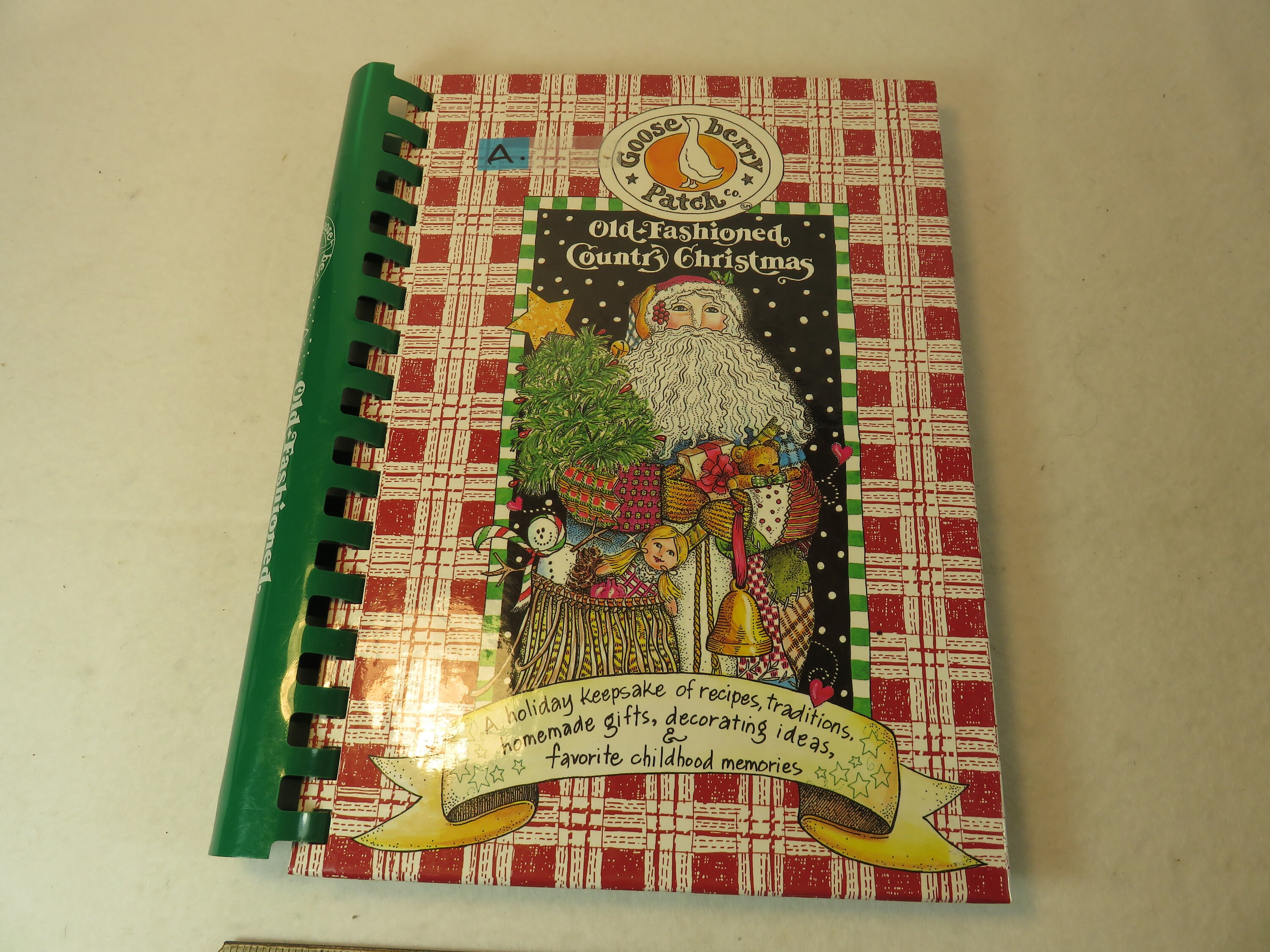 Gooseberry Patch Christmas Spiral Binding Recipes Gift Ideas Choice ...