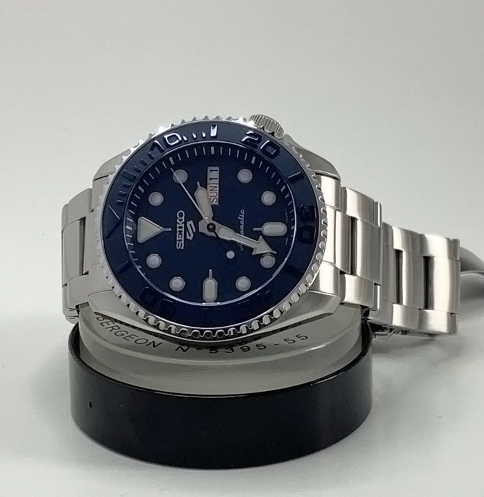 seiko 5 yacht master black
