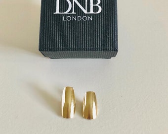 9ct Gold Square Tip Fingernail Jewellery (Little Finger - 2 options of length)