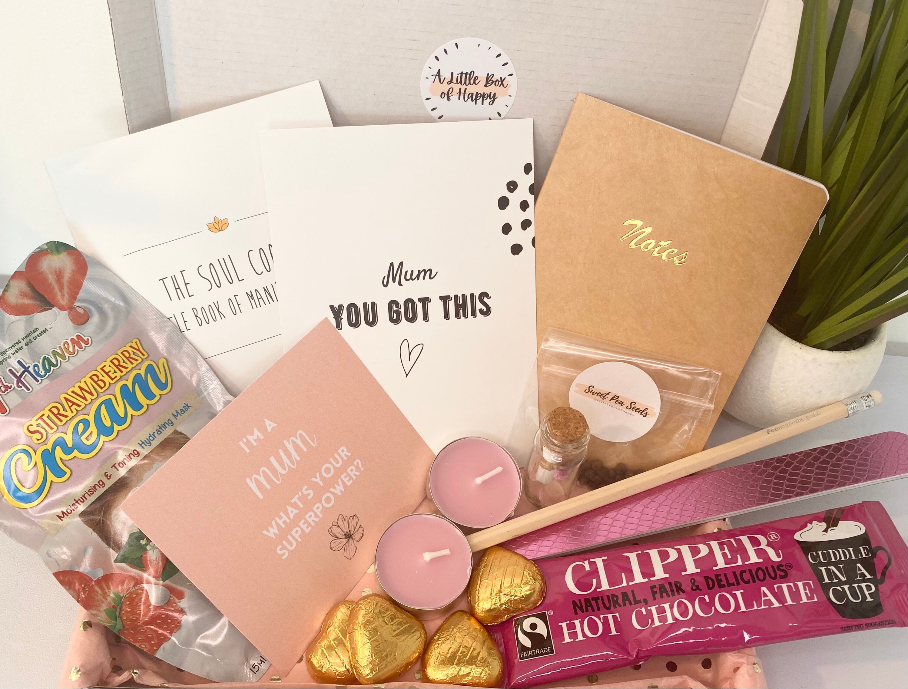 Mums Gift Box New Mum Positivity Box Pick Me Up Etsy