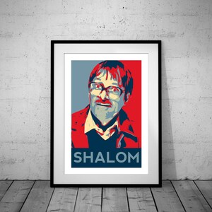 Shalom Definition Print Dictionary Poster Quote Wall Art 