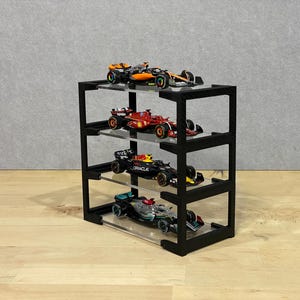 1:43 Scale Model, Vertical Display Stand, Stackable/Expandable