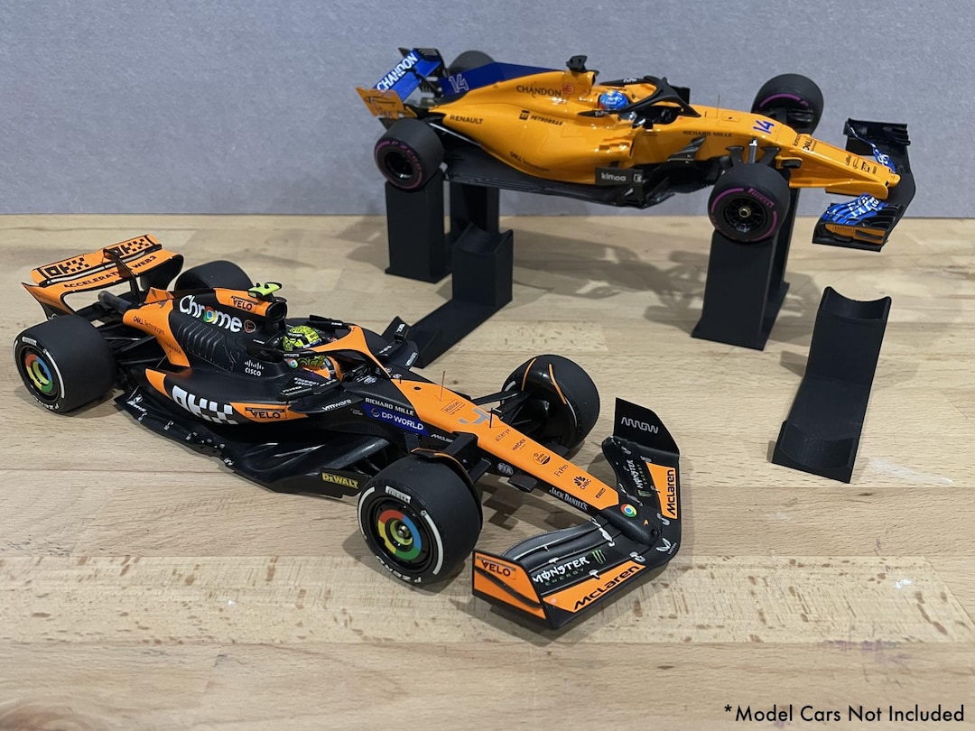 Car Model Riser 1:18 Wheel Riser | Angled Riser | Formula 1 - Etsy