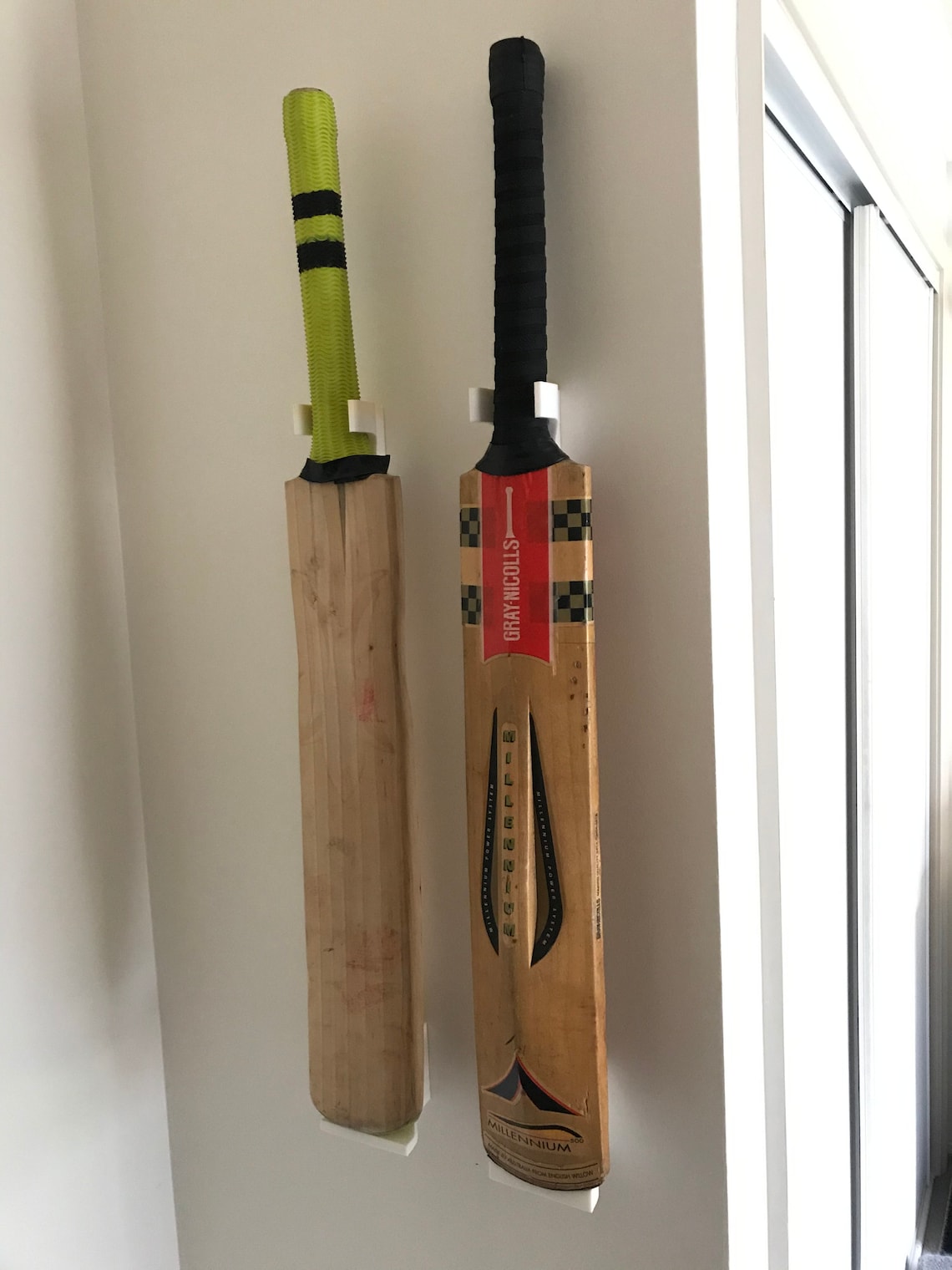 Cricket Bat Wall Display Etsy Australia