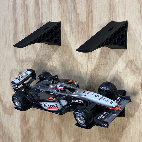 1:18 Scale Model Angled Display Mounts - Suits Formula 1, Indy, V8 Supercars, Touring Cars, LMP, Hypercar, models