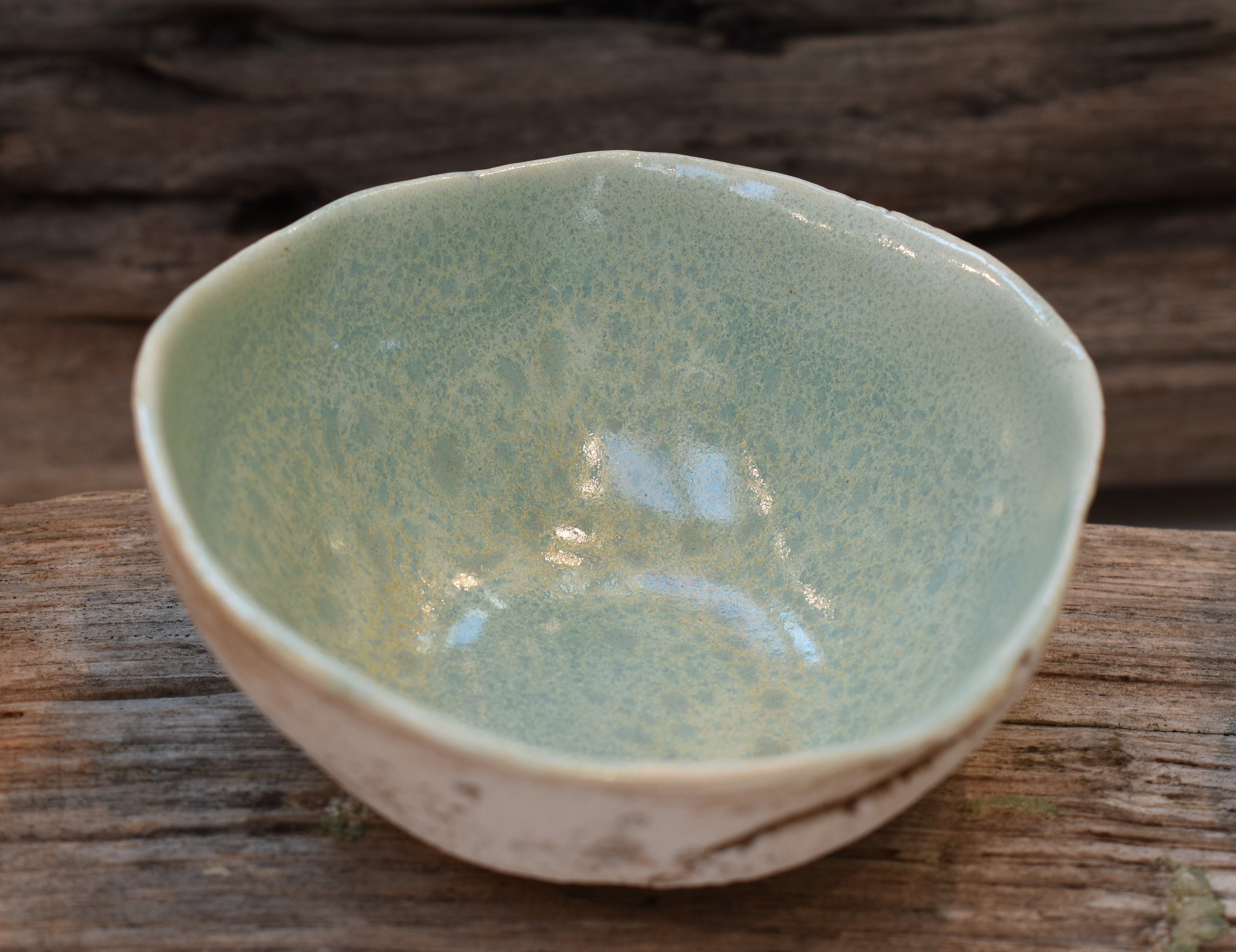 Ceramic nibble/dipping bowls handbuilt and unique Etsy