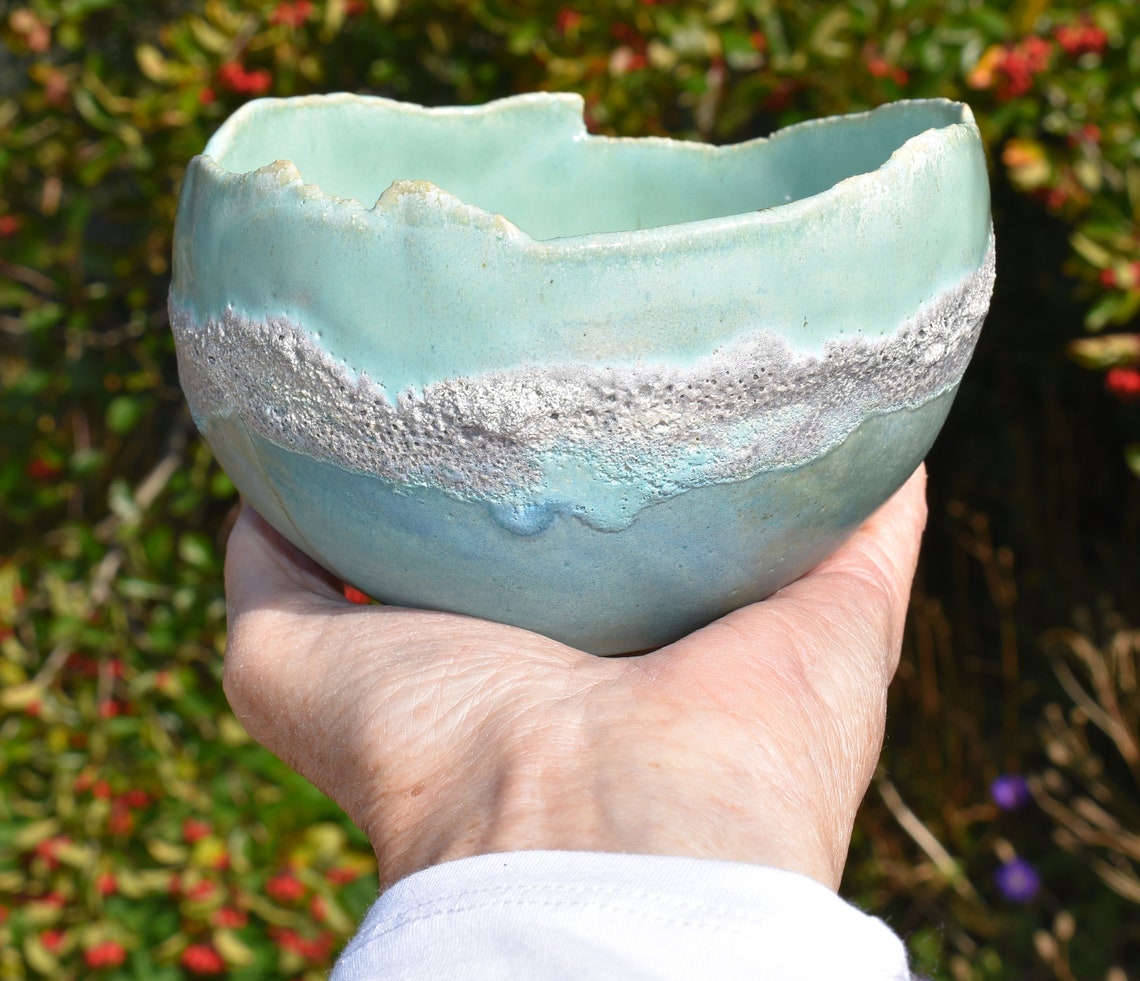 Ceramic bowl decorative handmade unique Etsy