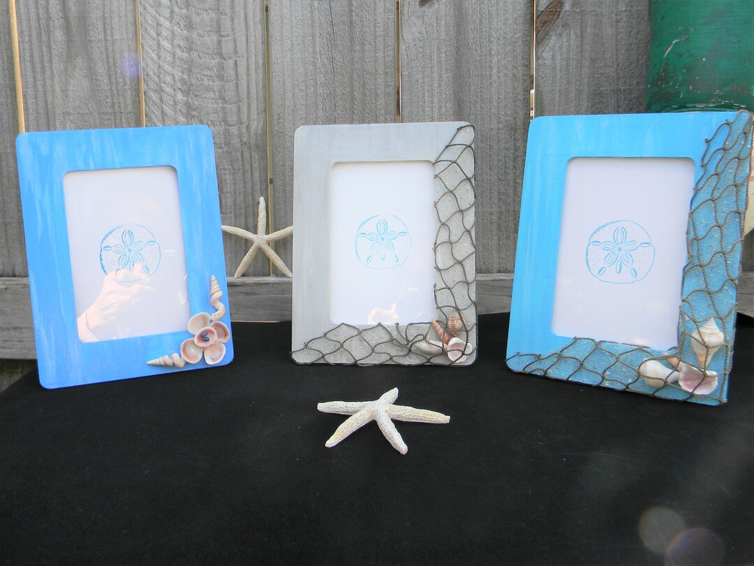 Beach Theme Photo Frames Etsy